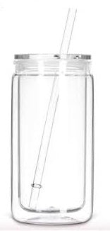 16oz Snow Globe Tumbu
