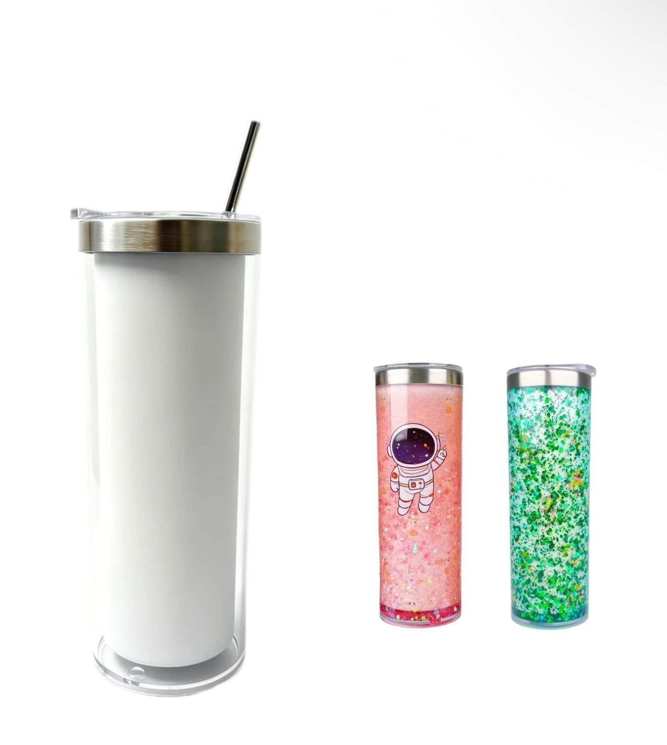 20oz Peekaboo Snow Globe Tumbler